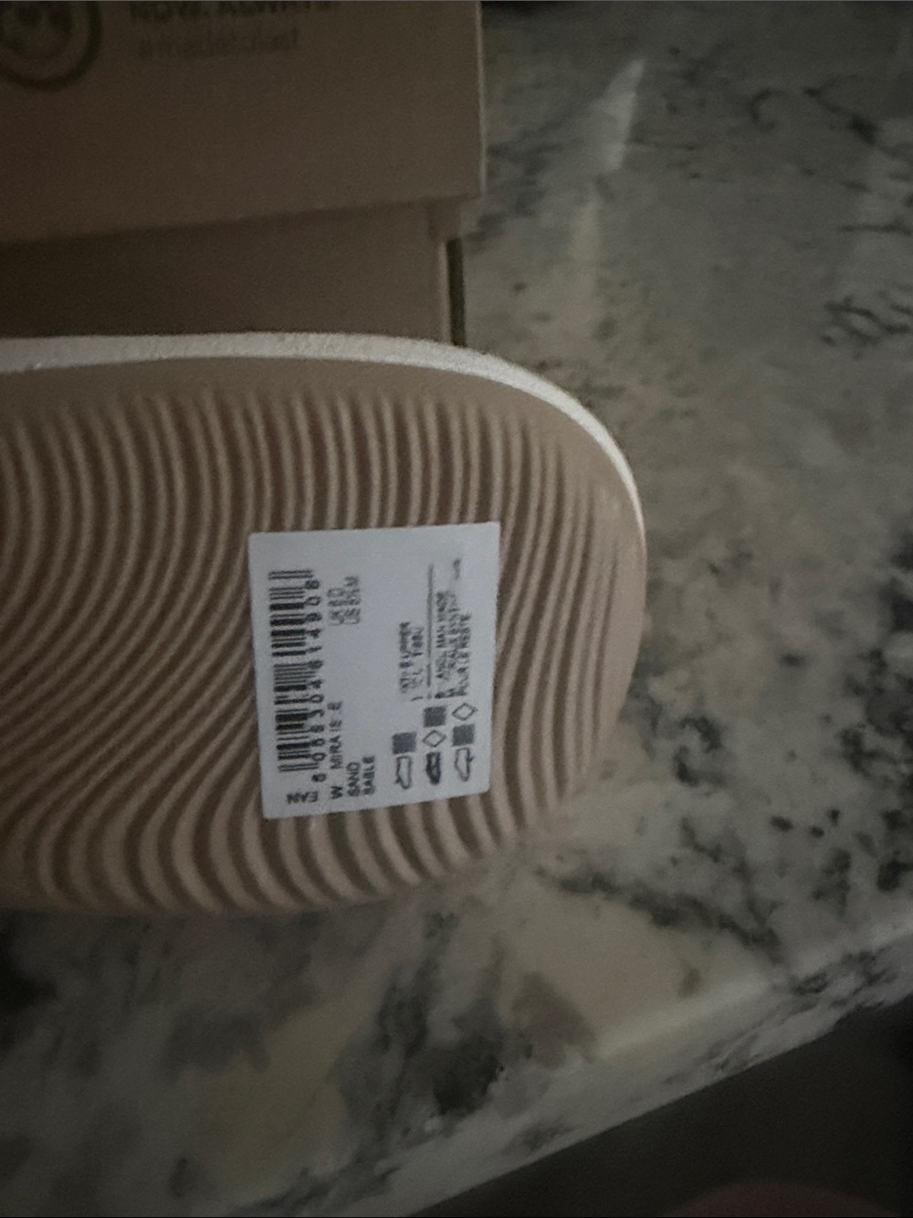 Clarks Sand Cloudsteppers Slip-On Sandals - Picture 2 of 5